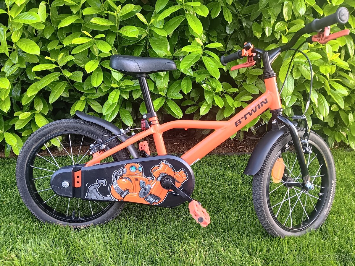 16-palcový bicykel pre deti od 4,5 do 6 rokov 500 Robot