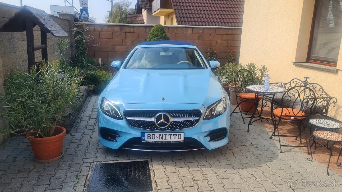 Predam mercedes e cabrio