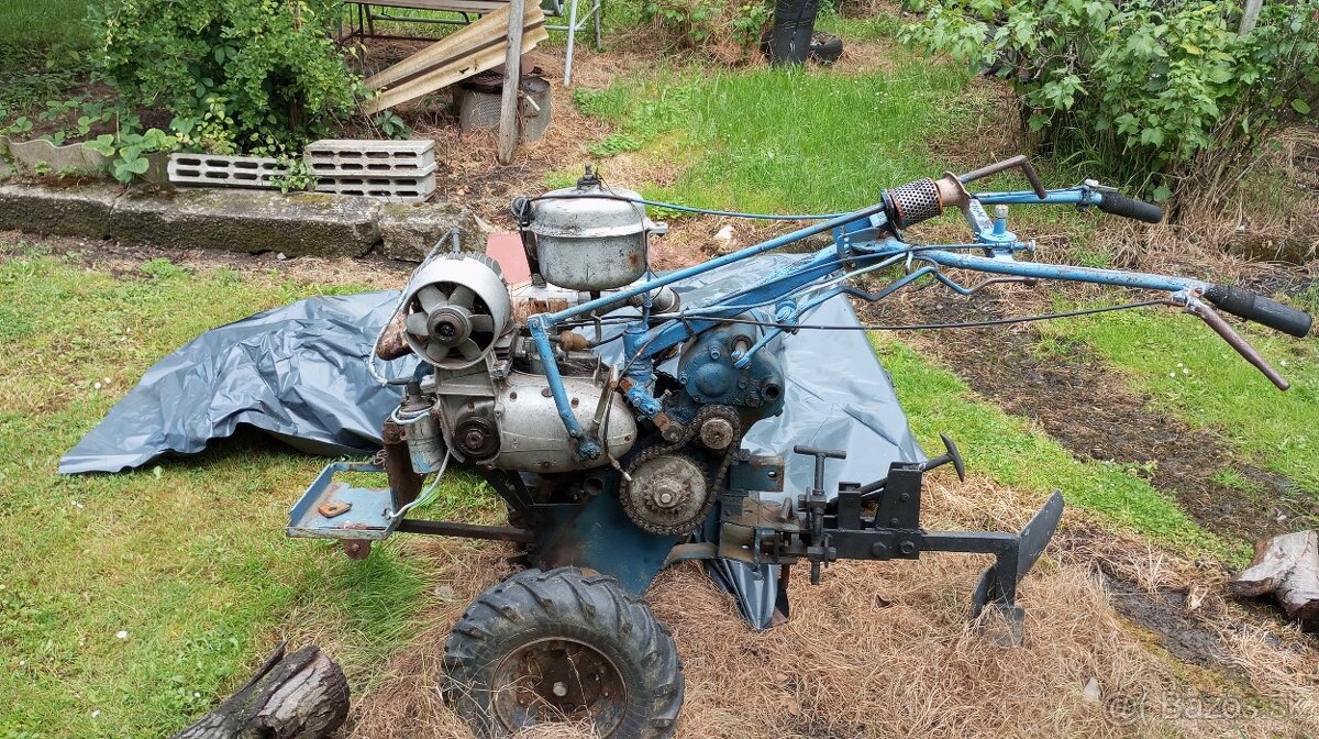 Rotavator domacej výroby