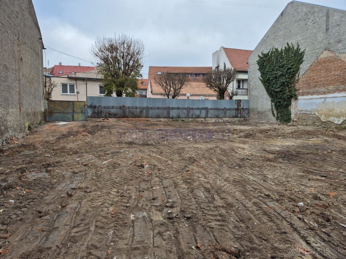 Pozemok v centre mesta