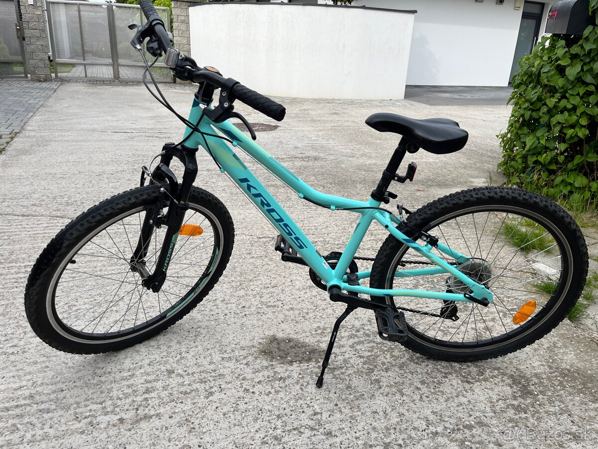 Predám detský bycikel Kross Lea JR 1.0 24" - Mint
