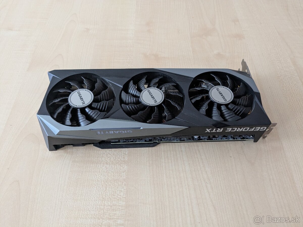 Predám grafickú kartu Gigabyte RTX 3060 Ti Gaming OC 8GB