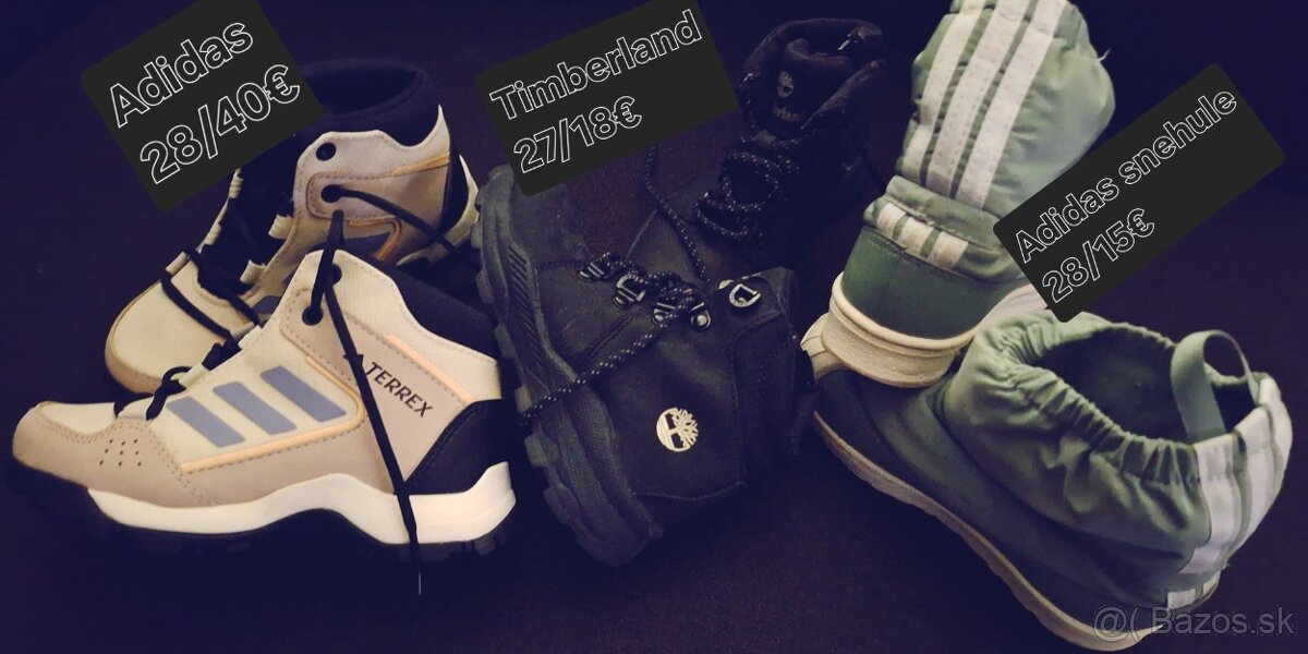 Detská obuv Adidas Timberland