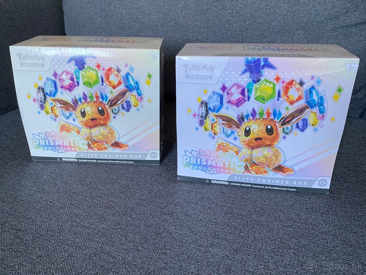 Pokemon Prismatic Evolutions Elite Training Box ETB