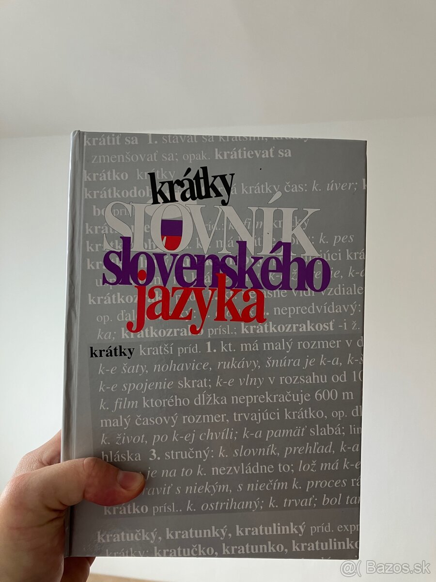Krátky slovník slovenského jazyka