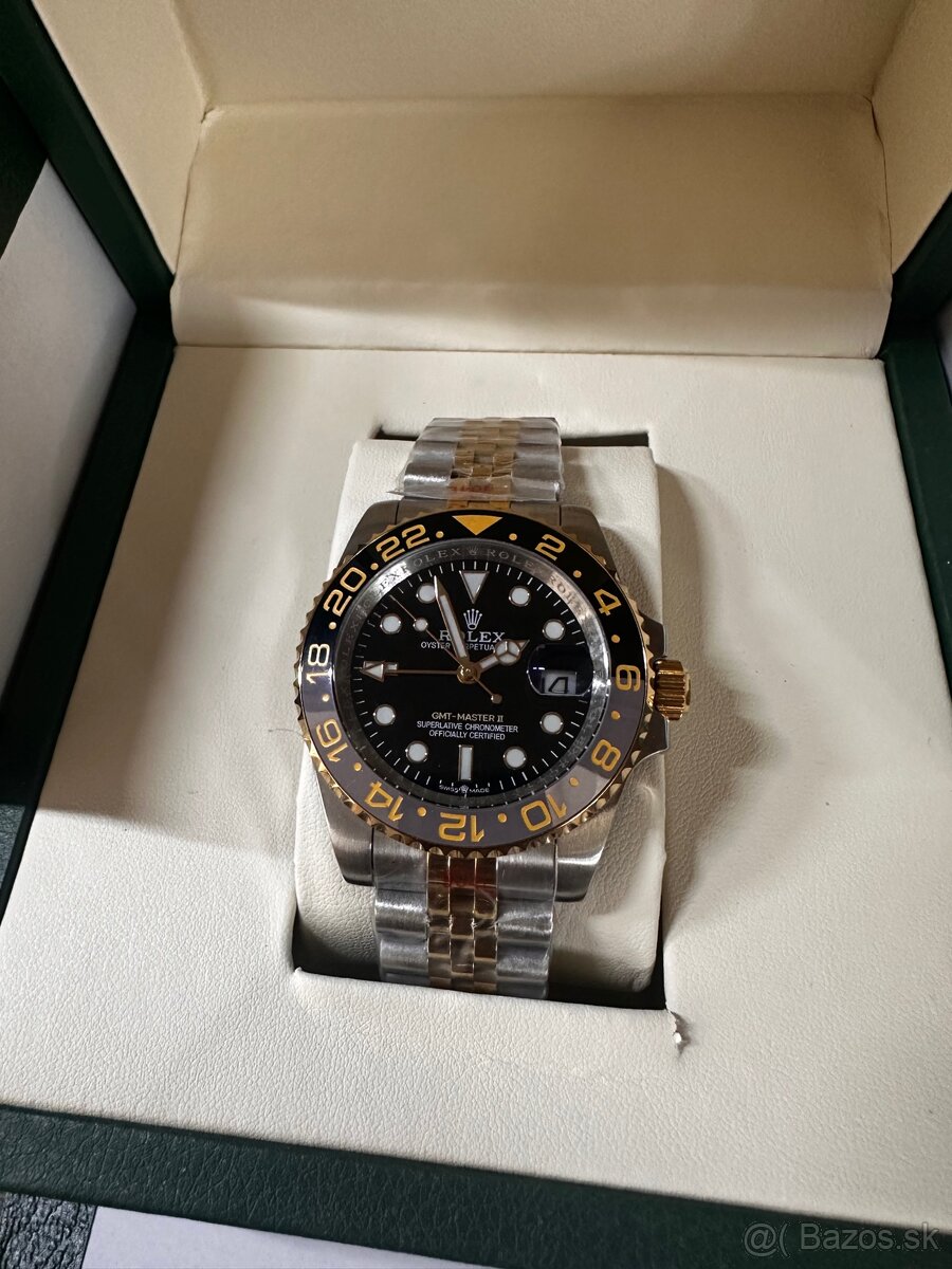 Rolex GMT MASTER II Bruce Wayne Two Tone