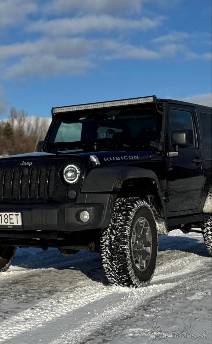 Svetelná rampa Jeep Wrangler