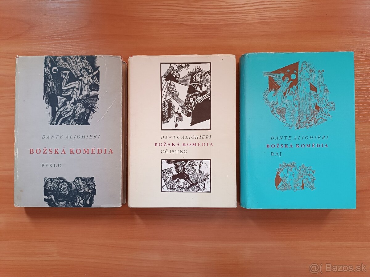 Dante Alighieri: Božská komédia (il. V. Hložník)