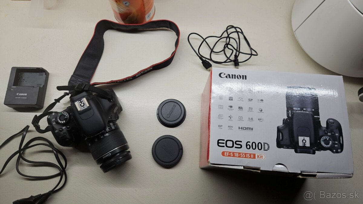 Zrkadlovka Canon EOS600D + objektív 18-55mm
