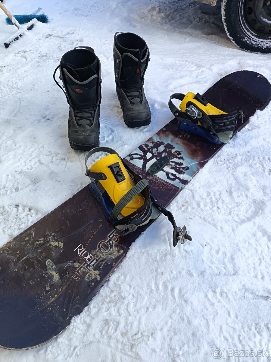 Snowboard+topánky