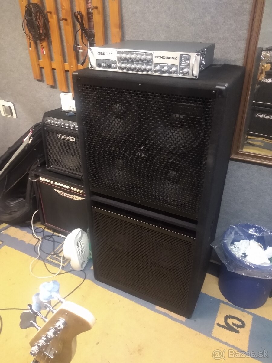 Predam Basovy aparat Warwick + Genz -Benz GBE 750
