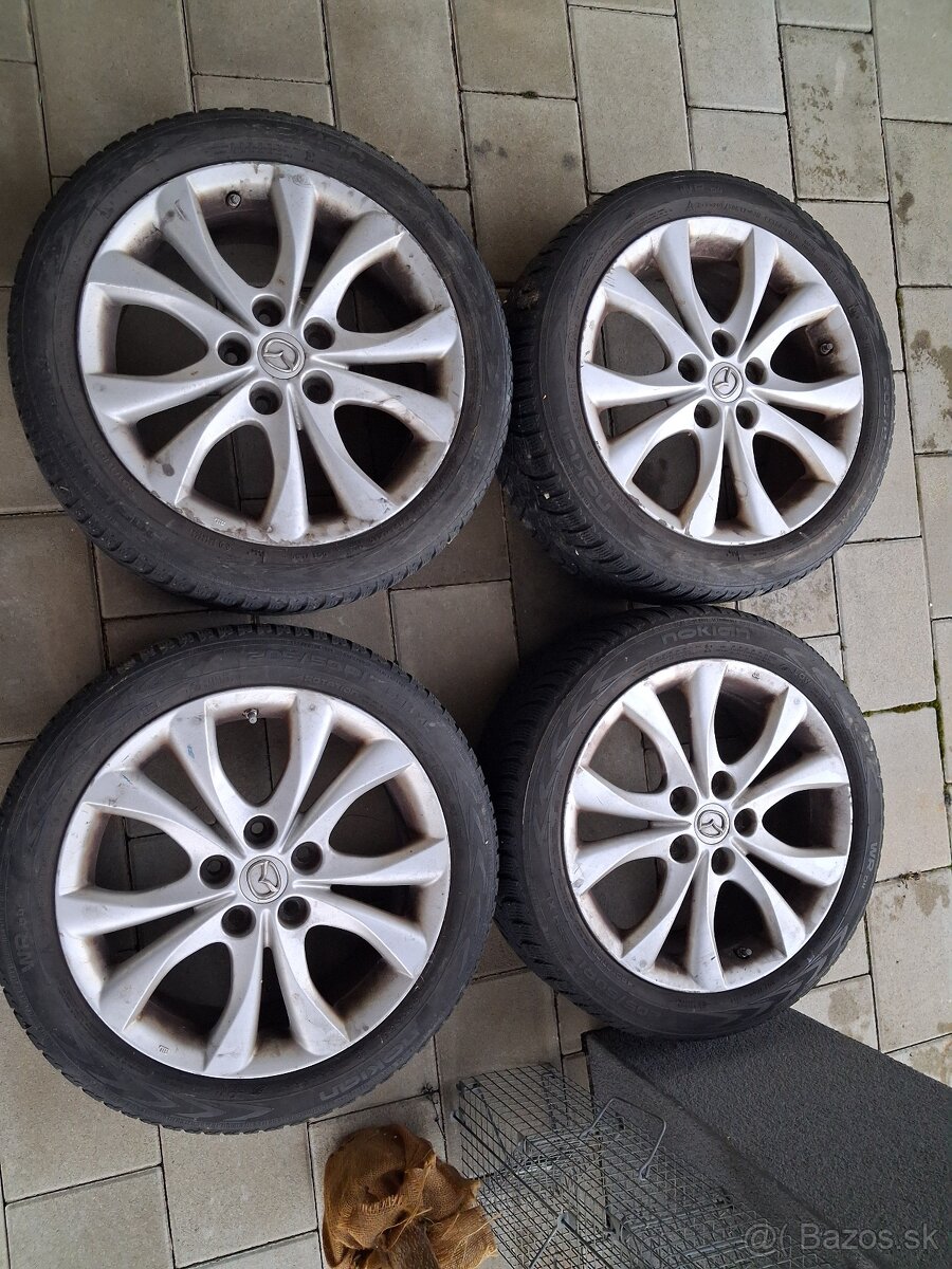 Predam hliníkové kolesá R17 original mazda