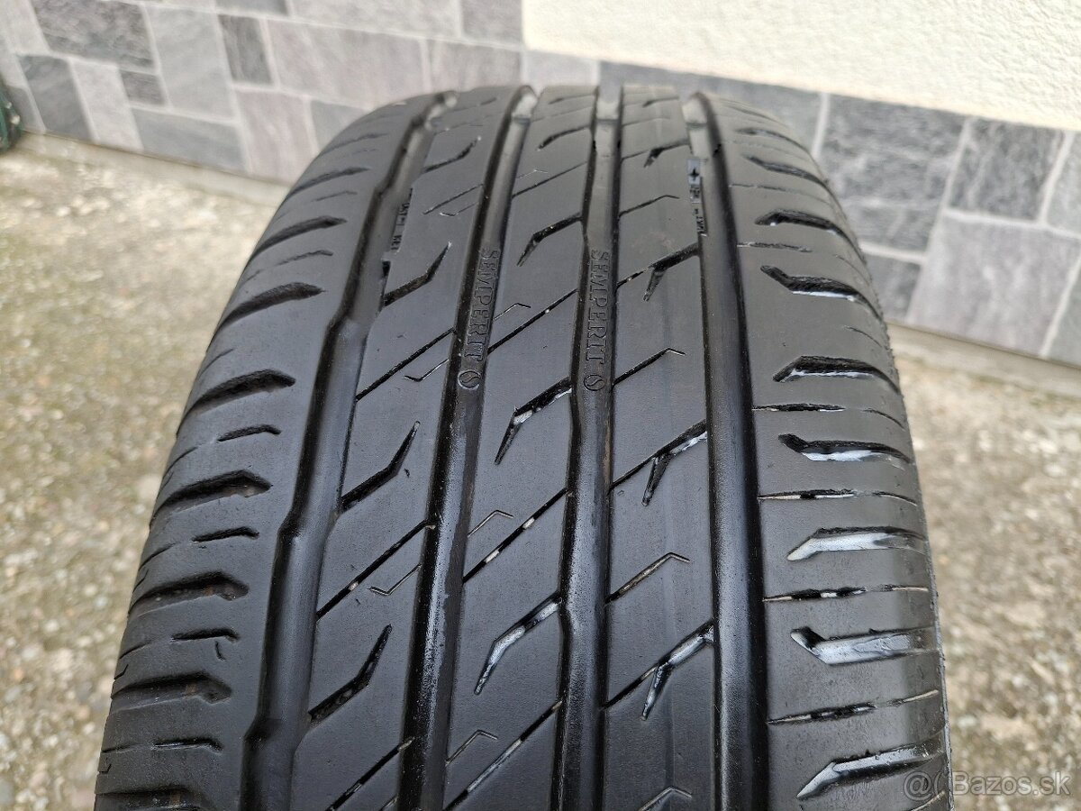 letné pneu 205/60 R16 Semperit, 4ks, 8mm