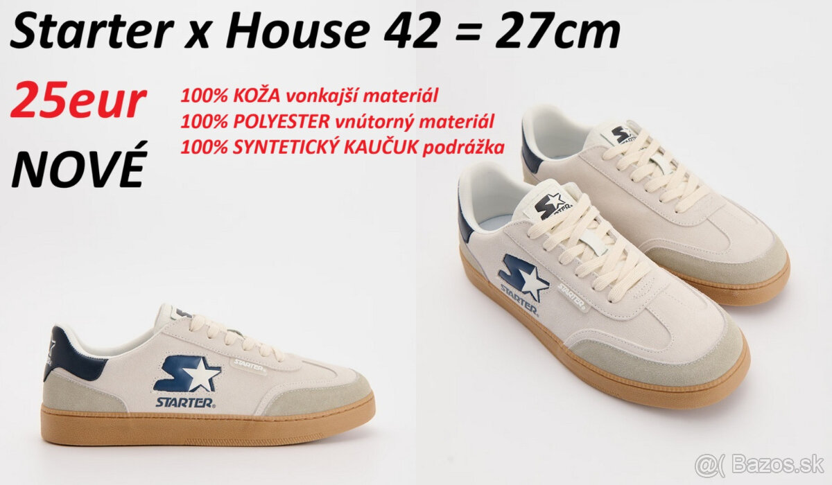 Tenisky Starter x House