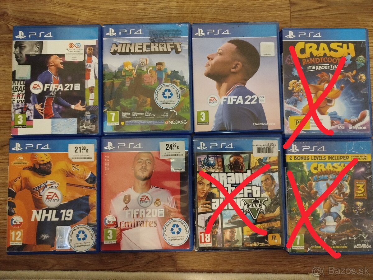 PREDÁM HRY NA PS4