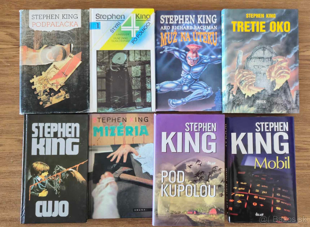 GRISHAM,STEPHEN KING,CONNELLY,DOMINIK DAN,KARIKA,CHRISTIE