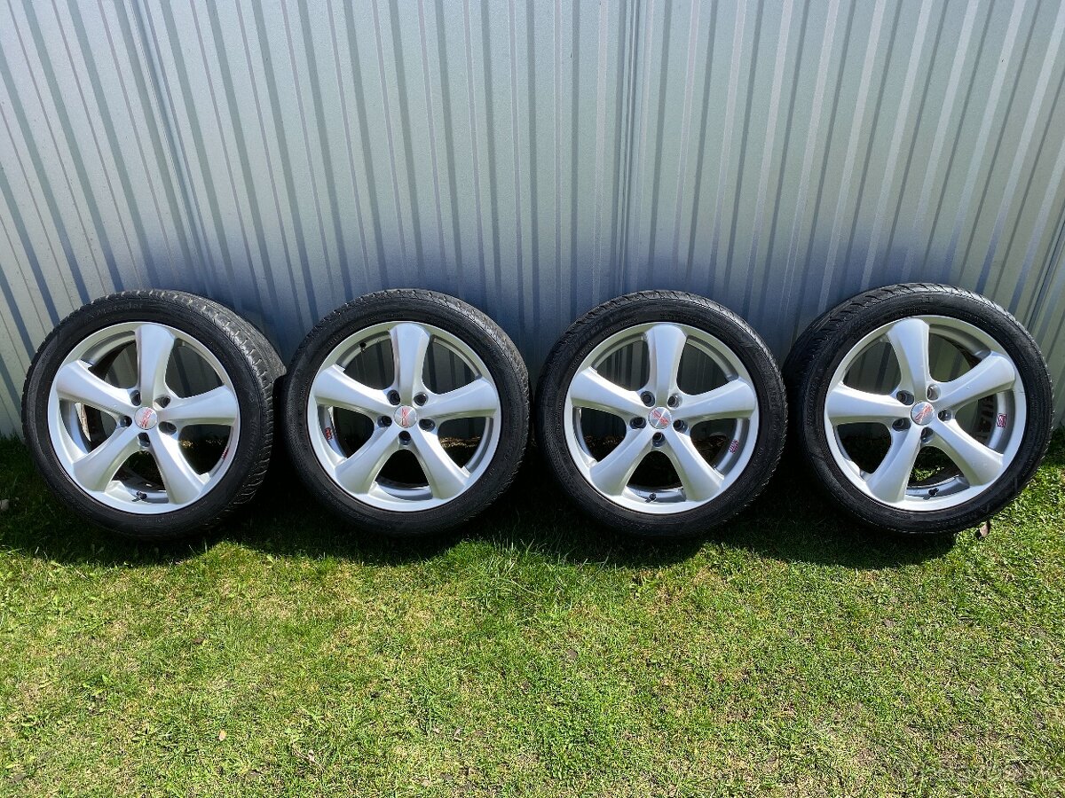 Letná sada VW Golf 4, Škoda Octavia 1, 5x100 R17 + pneu