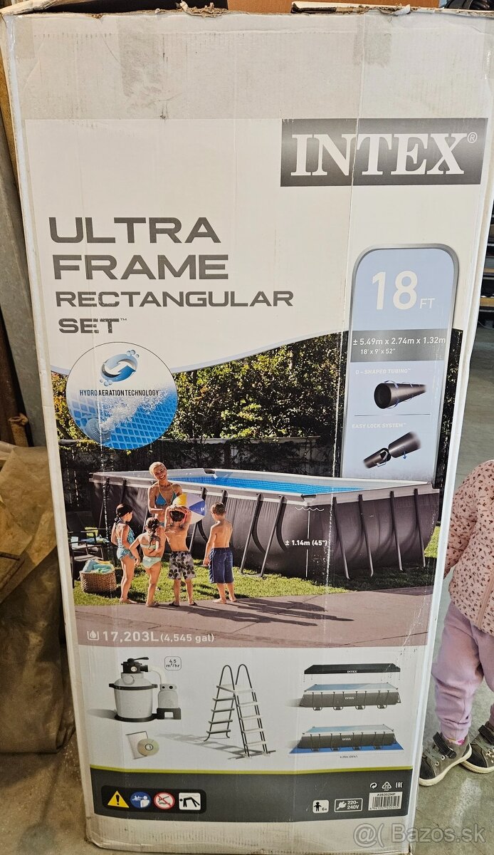 Predám 17000L bazén