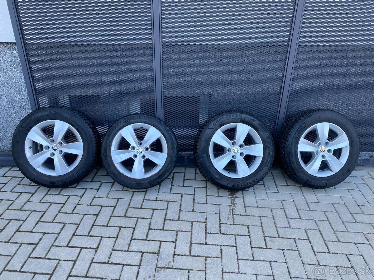 16" elektrony orig. SKODA 5x112