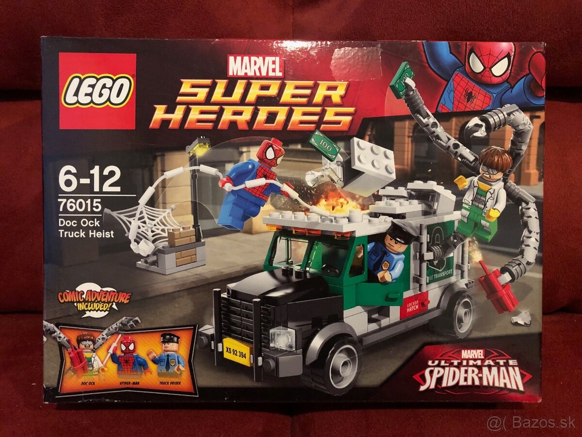 LEGO Marvel 76015 Náklaďák Heist Doc Ocka - Bez figurek