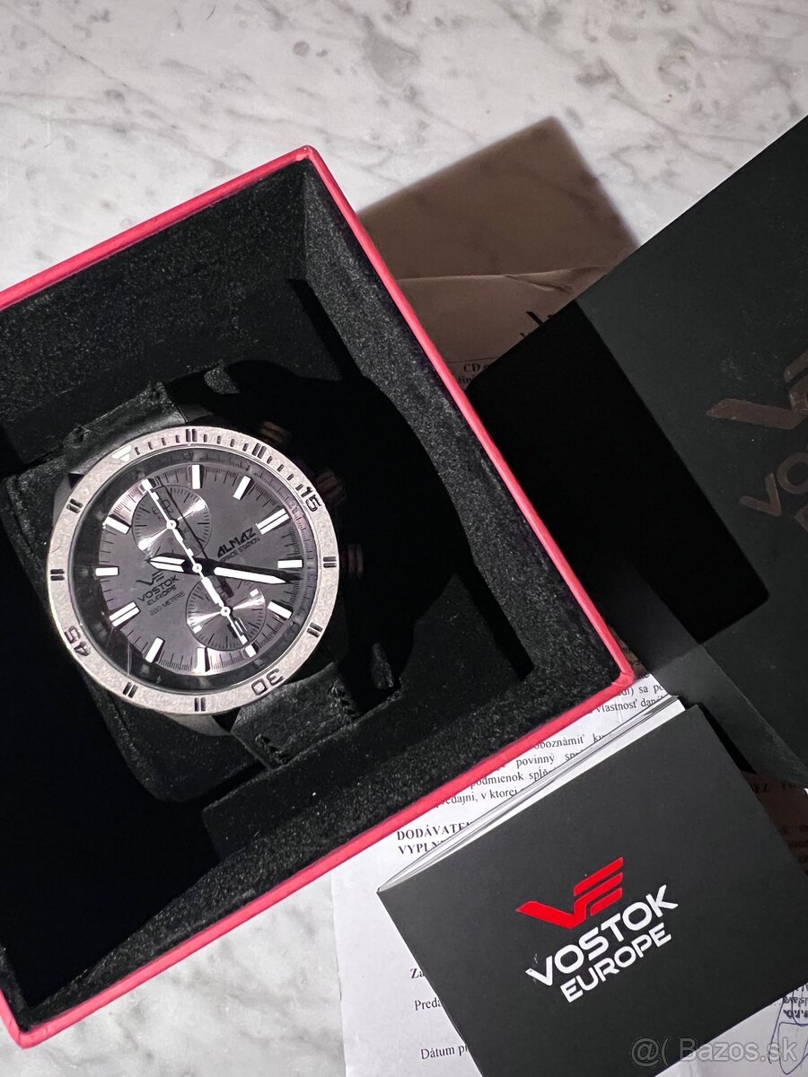 Vostok Europe Almaz titanium