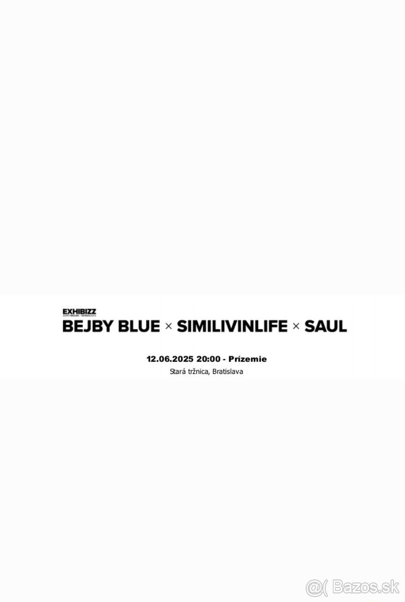 BEJBY BLUE × SIMILIVINLIFE × SAUL