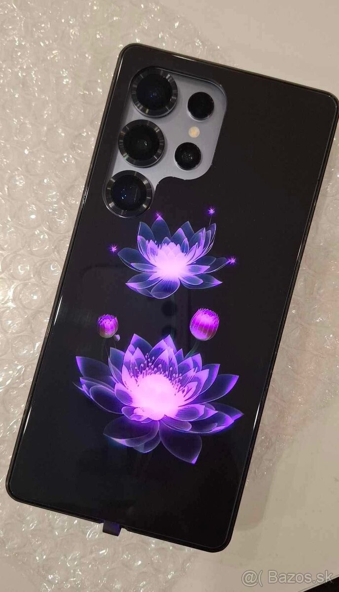 Novy svietiaci kryt samsung S25 ultra