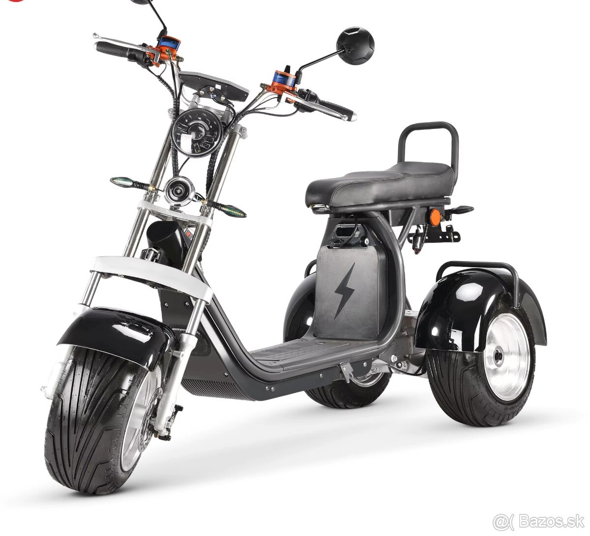 Výkonná elektrická trojkolka