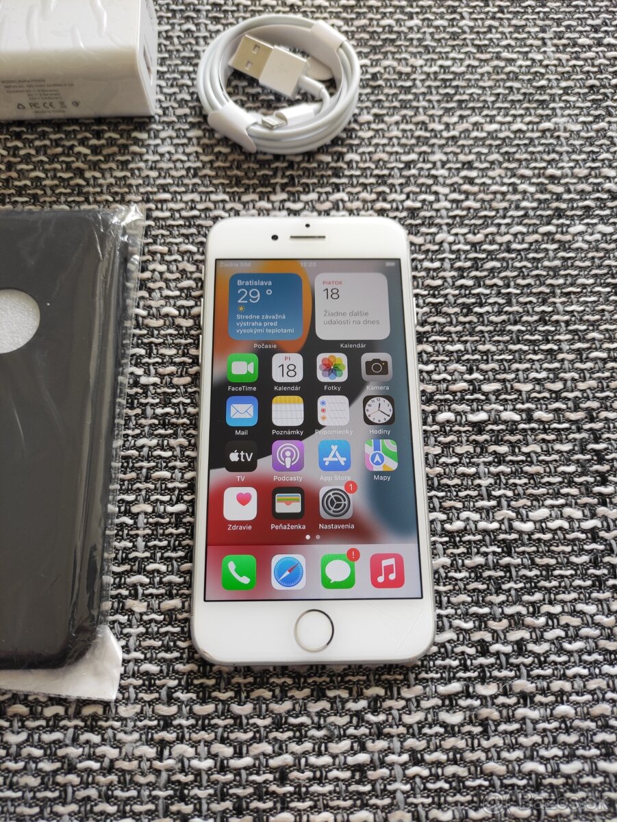 128GB iPhone 7 - Nová batéria - Plne funkčný