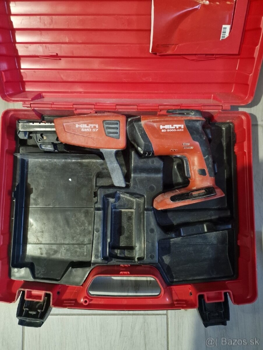 Hilti SD 5000-A22 + zásobník Hilti SMD 57.