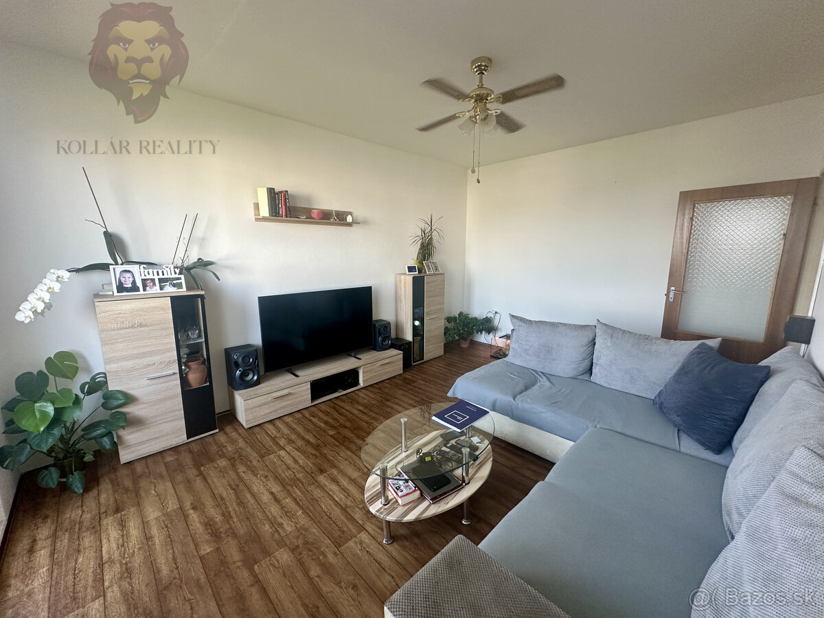 🏠 Na predaj 3-izbový byt s balkónom, Stará Turá