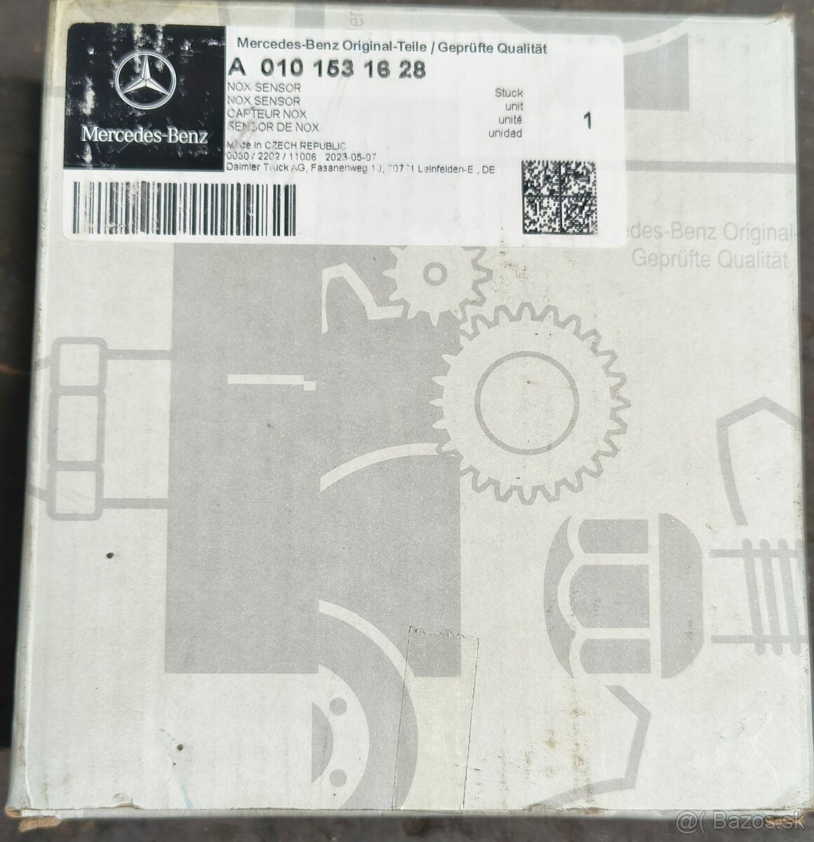 Mercedes NOX A 0101531628