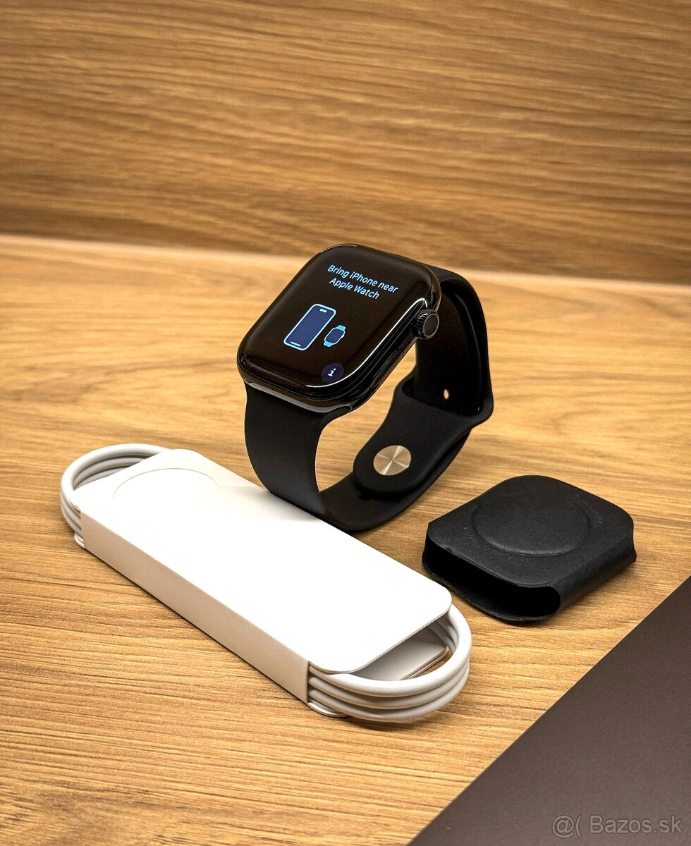 Apple Watch 10 46mm Jet Black - 100% zdravie, záruka