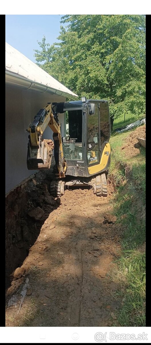 Minibager yanmar sv 18 2018