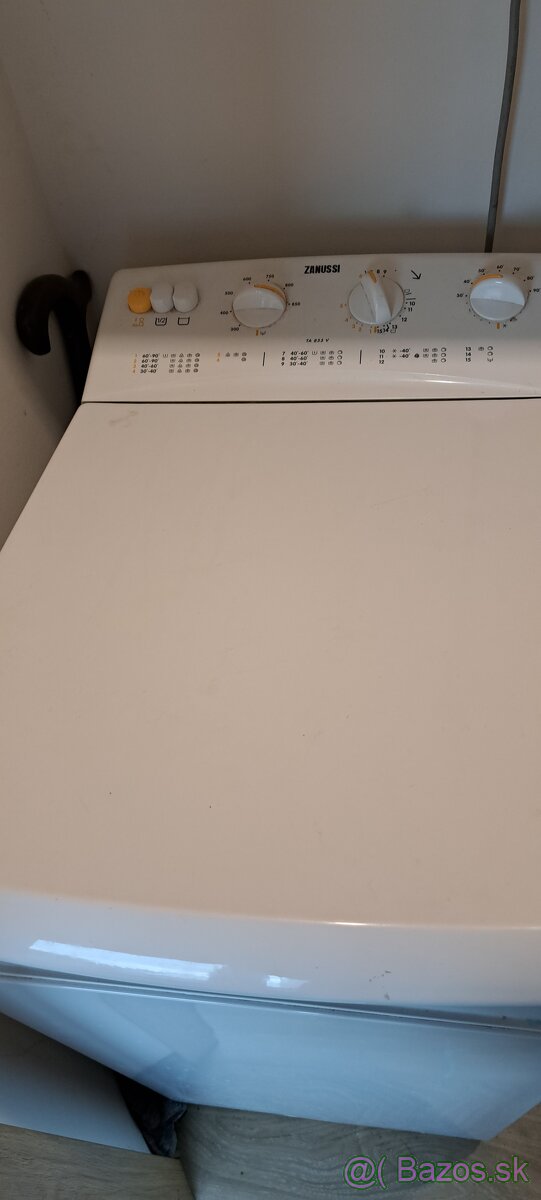 Na predaj: práčka Zanussi TA833V