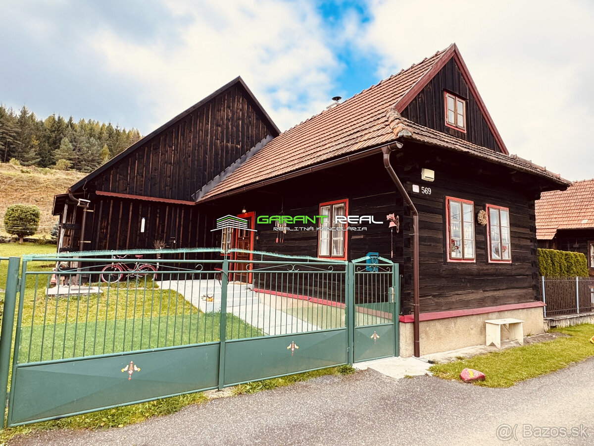 Predaj chalupa, 134 m2, pozemok 446 m2, Važec, ul. Vyšná