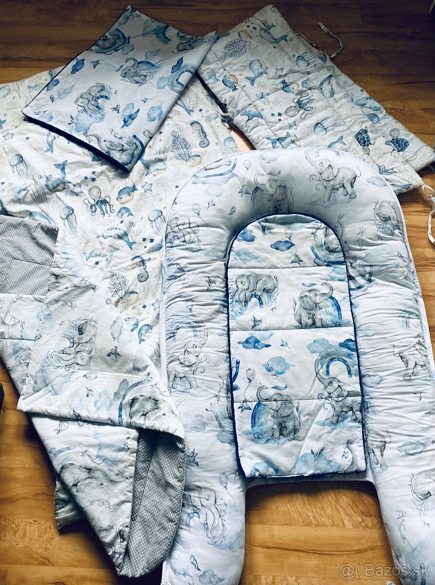 Detská komplet  súprava  do postieľky