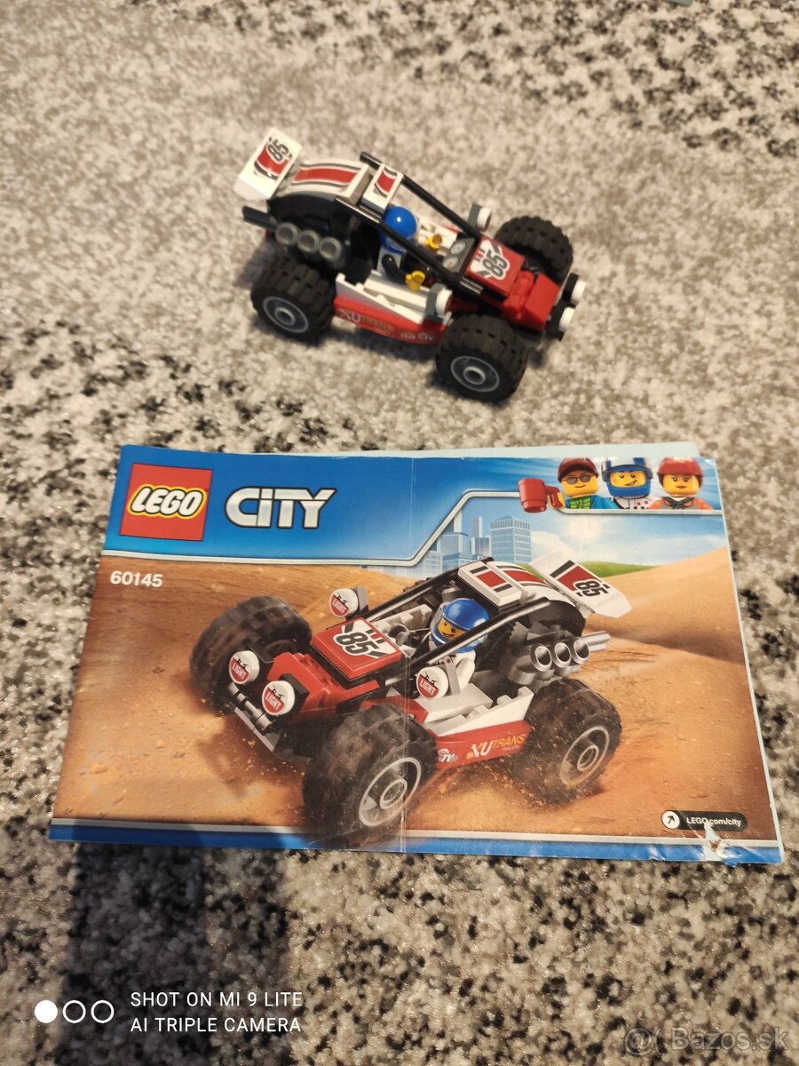 Lego 60145, 60176, 10683, 60181, 60142, 31058 a 31030