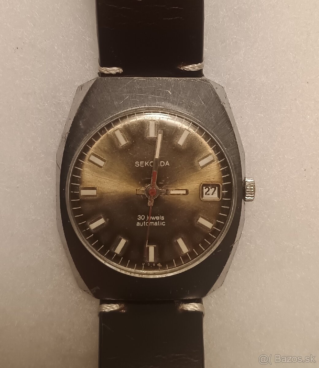 Seconda automatické hodinky 30kameňove