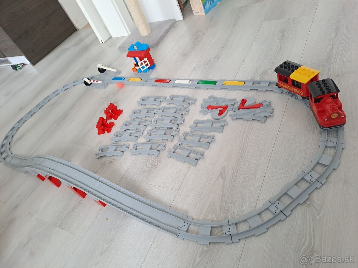 Parný vláčik Lego Duplo.