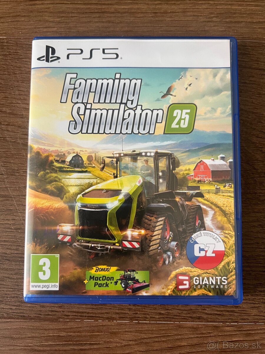 Farming Simulator 25 CZ PS5