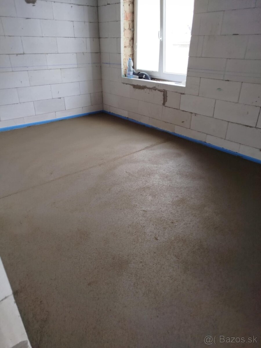 Cementové potery bez kompromisov.