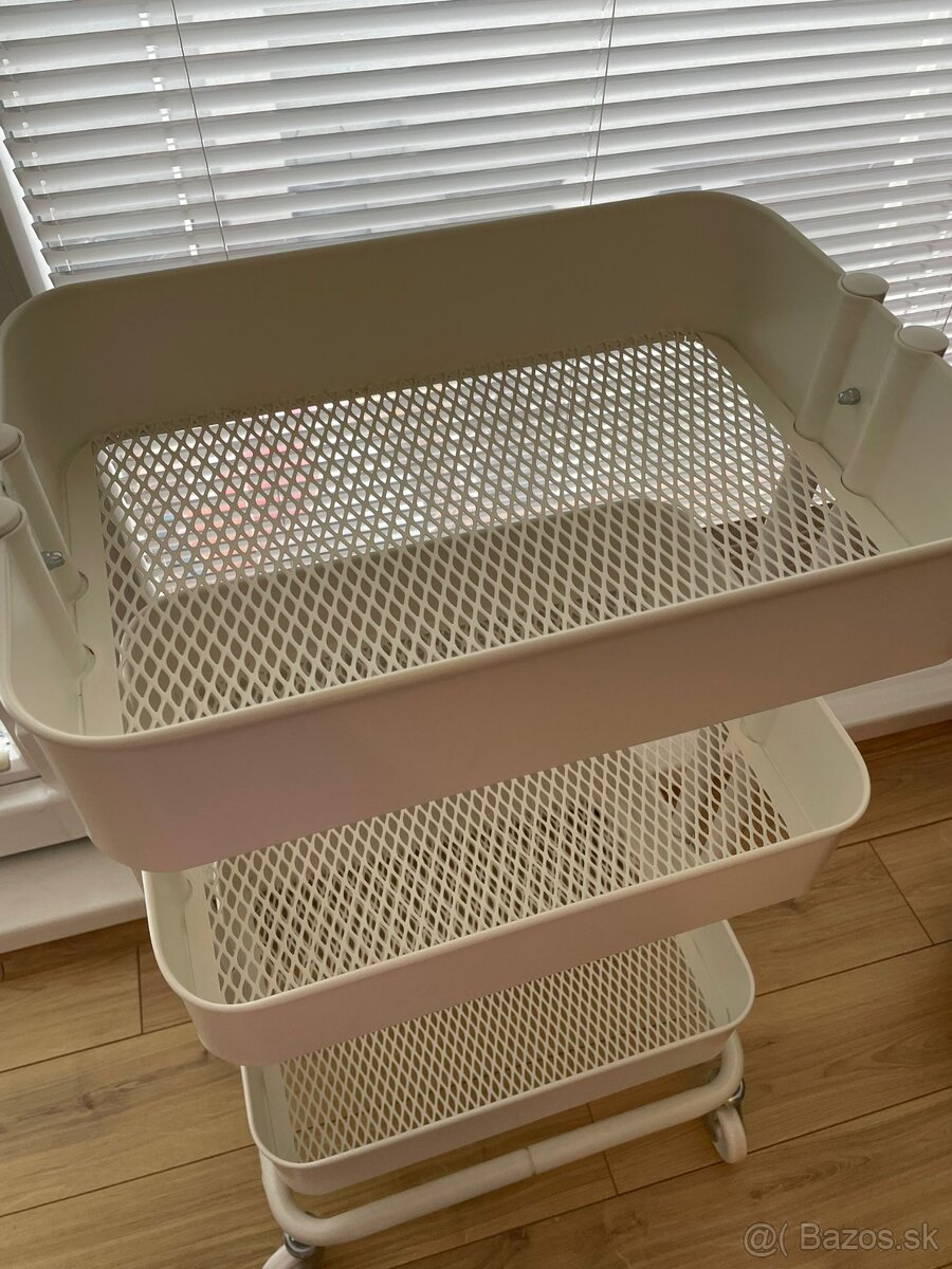 IKEA Raskog vozík na kolieskach kovový