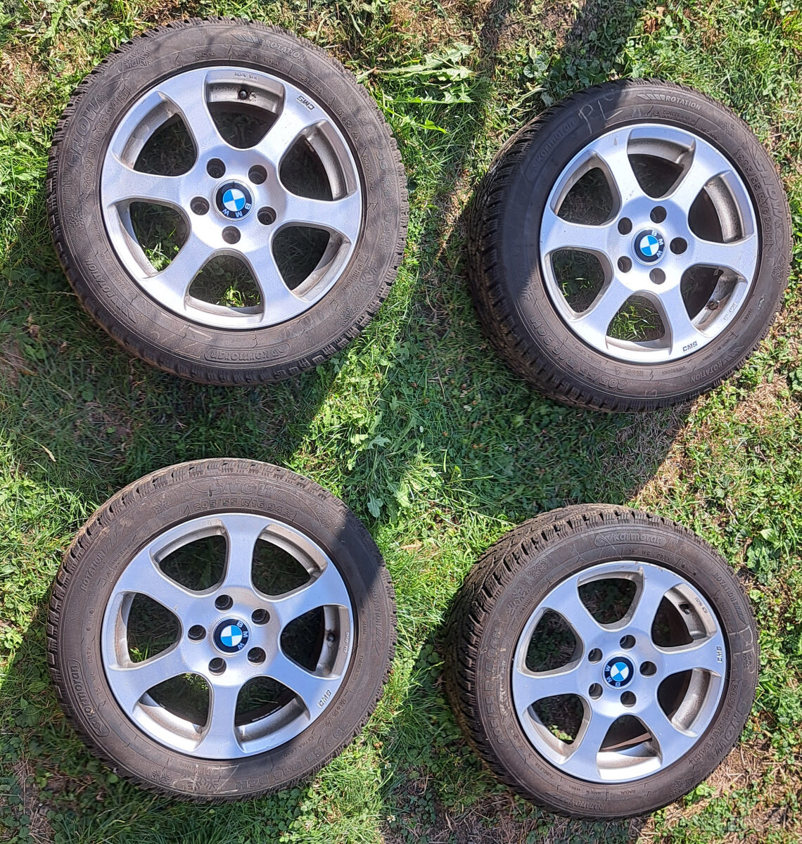 Elektróny CMS, C10, 7x16 ET34 5x120 72,6 s pneu 255/55 R16