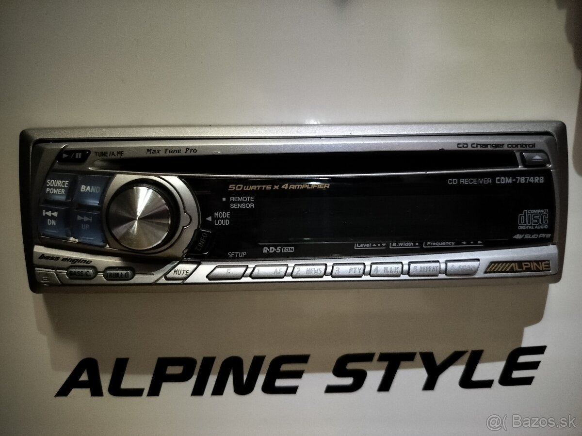 Alpine cdm-7874rb
