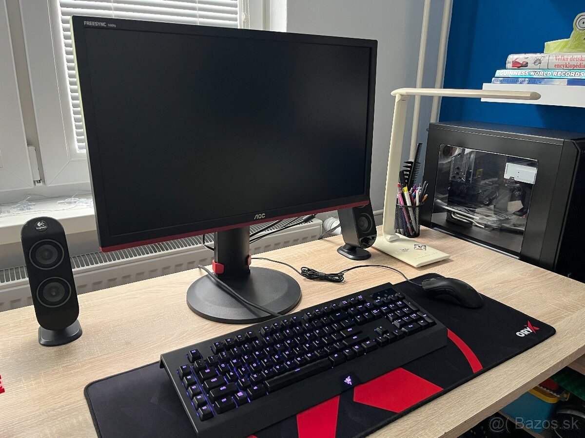 Herný počítač - kompletná zostava: i3-8350K, Radeon RX 570