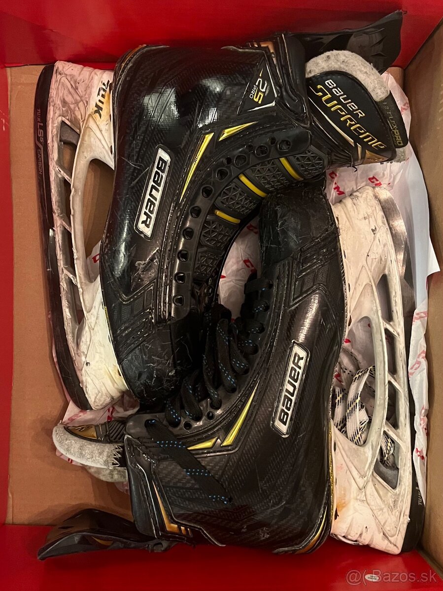 Hokejové korčule Bauer Supreme 2S Pro – veľkosť 8 EE (42)