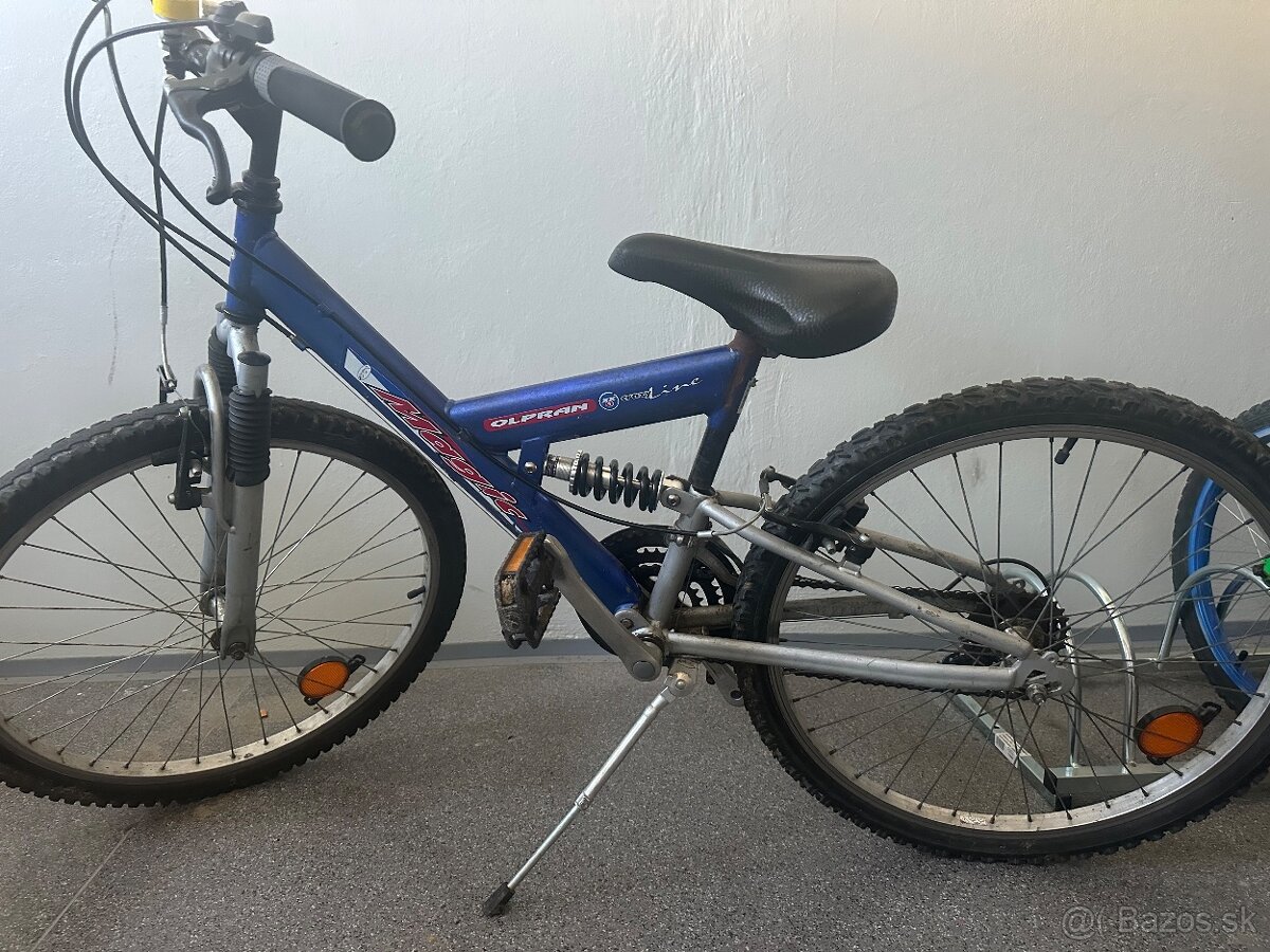 Predám detsky bicykel pre 8-14 rokov, odpruzeny