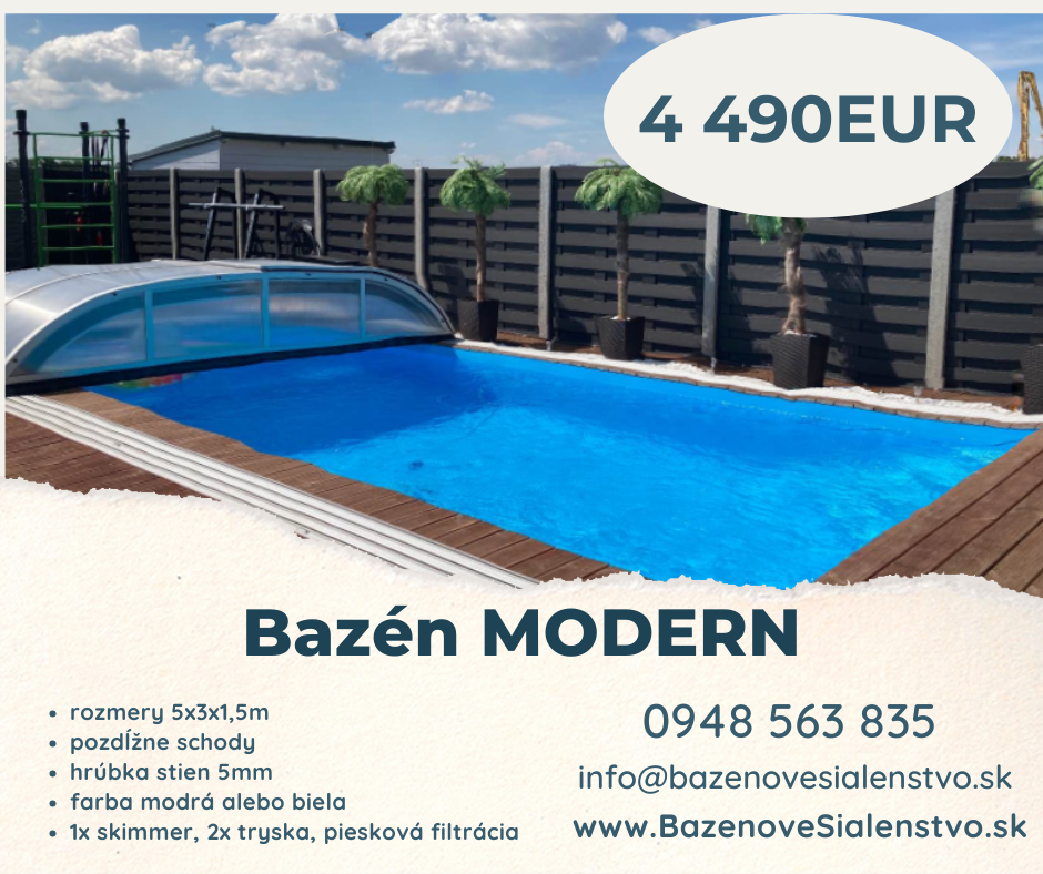 Bazén za 4490 eur