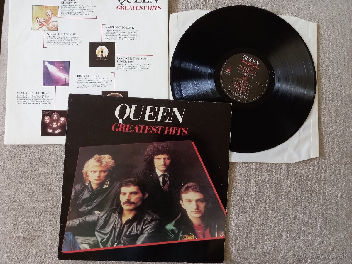 QUEEN „Greatest Hits „ / EMA / +orig. vnut obal,dobry st/lah